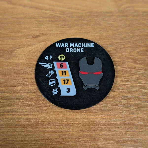 War Machine Drone HeroClix Bystander Tokens